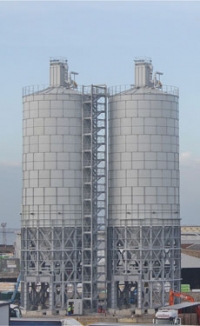 Ecocem Benelux inaugurates new 5000t export silo at Moerdijk plant