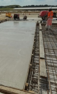 Tarmac and Align test concrete with potential to use over 90% ground slag