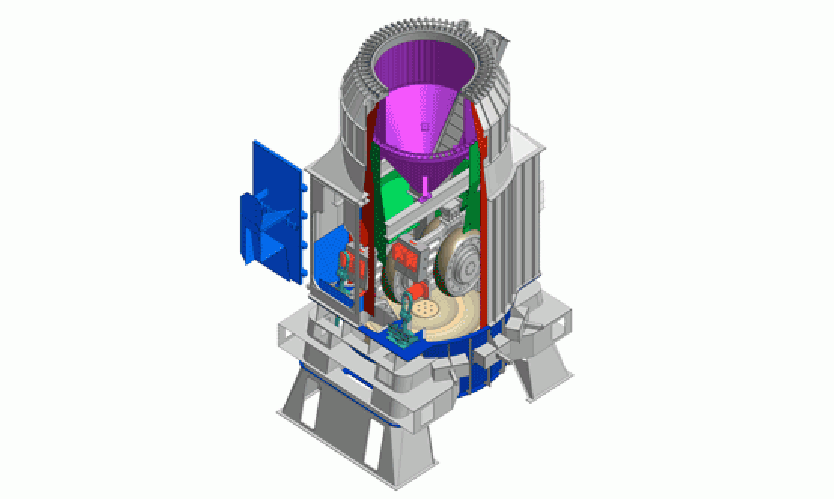 Figure 3: Polysius roller mill.
