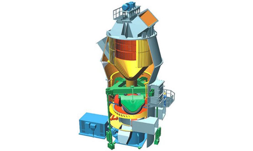 Figure 2: design of an MPS BC cement/slag mill.